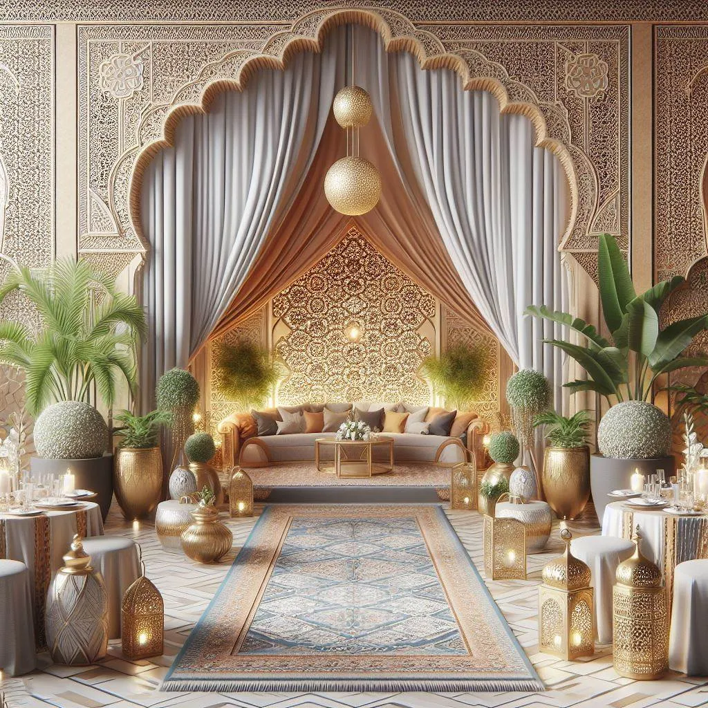 Moroccan reception decor 2